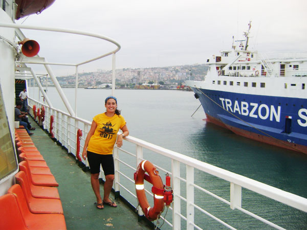 The Ferry from Trabzon to Sochi - Mongol Rally