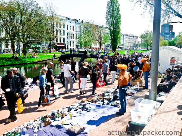 Queens Day Markets In Rotterdam