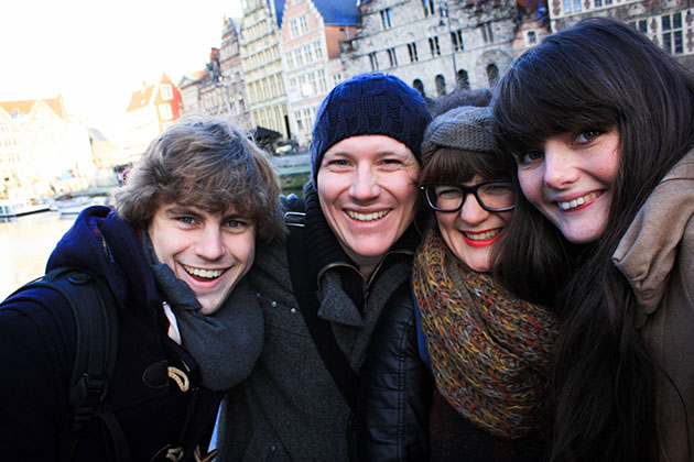 What To Do In Ghent - a photo of us in Ghent