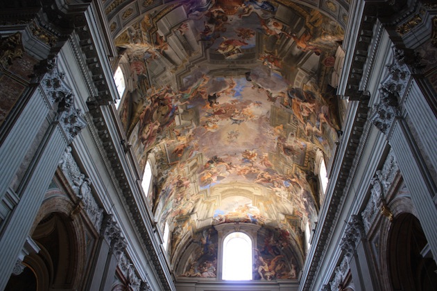 St Ignatius Fresco in Rome