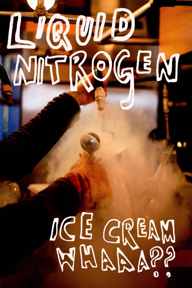 camden liquid nitrogen ice cream