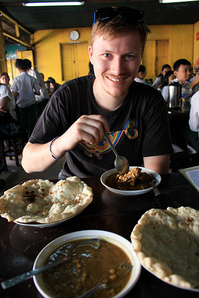 Cheap Indian Curry in Myanmar