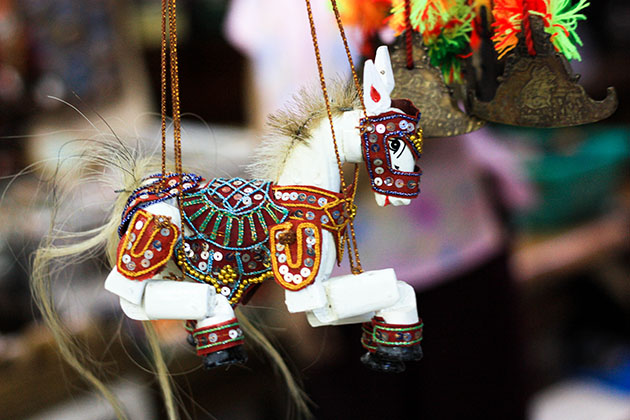 Horse Puppet In Bogoyke Market