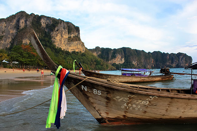 Long tail boats Thailand