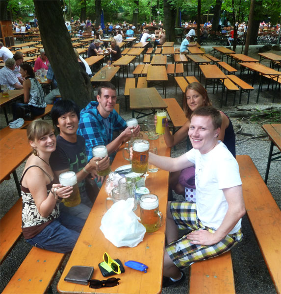 Munich Augustiner Beer Garden