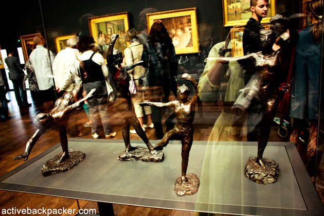 Degas' Ballerinas in Musee d'Orsay