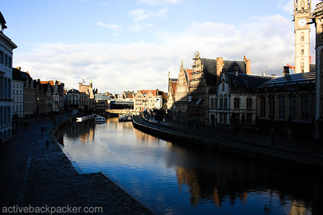 Overlooking Ghent