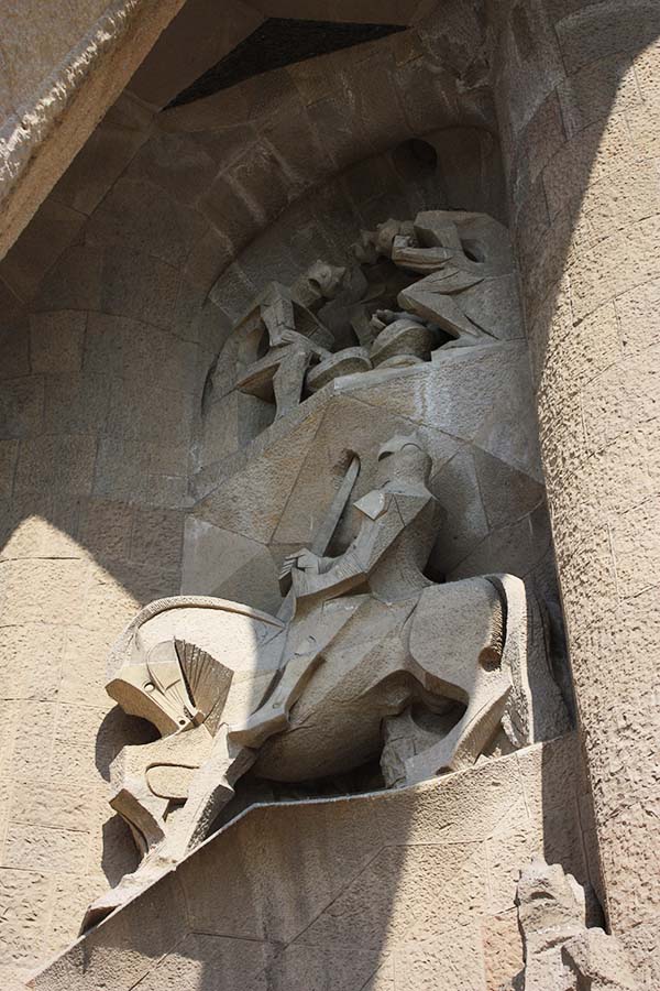 Knight Statue Sagrada Familia
