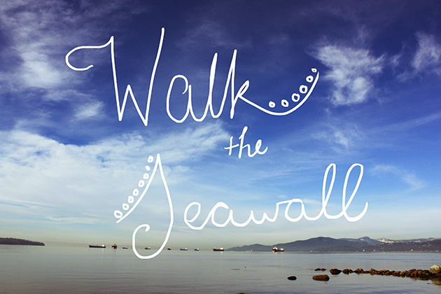 walk the seawall