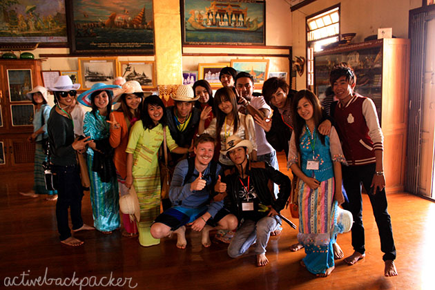 Group of Myanmar Young Adults Photo